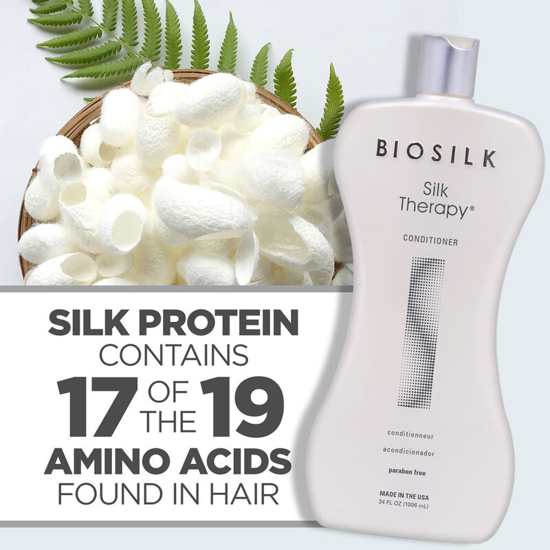 BIOSILK – Silk Therapy Après‑Shampoing 355 ml