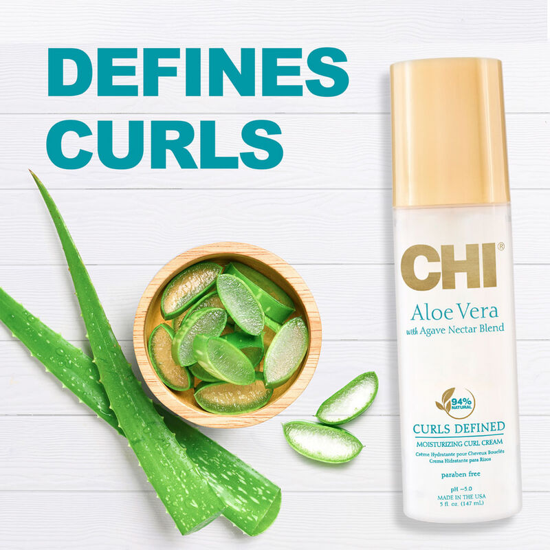CHI – Aloe Vera Moisturizing Curl Cream 147 ml
