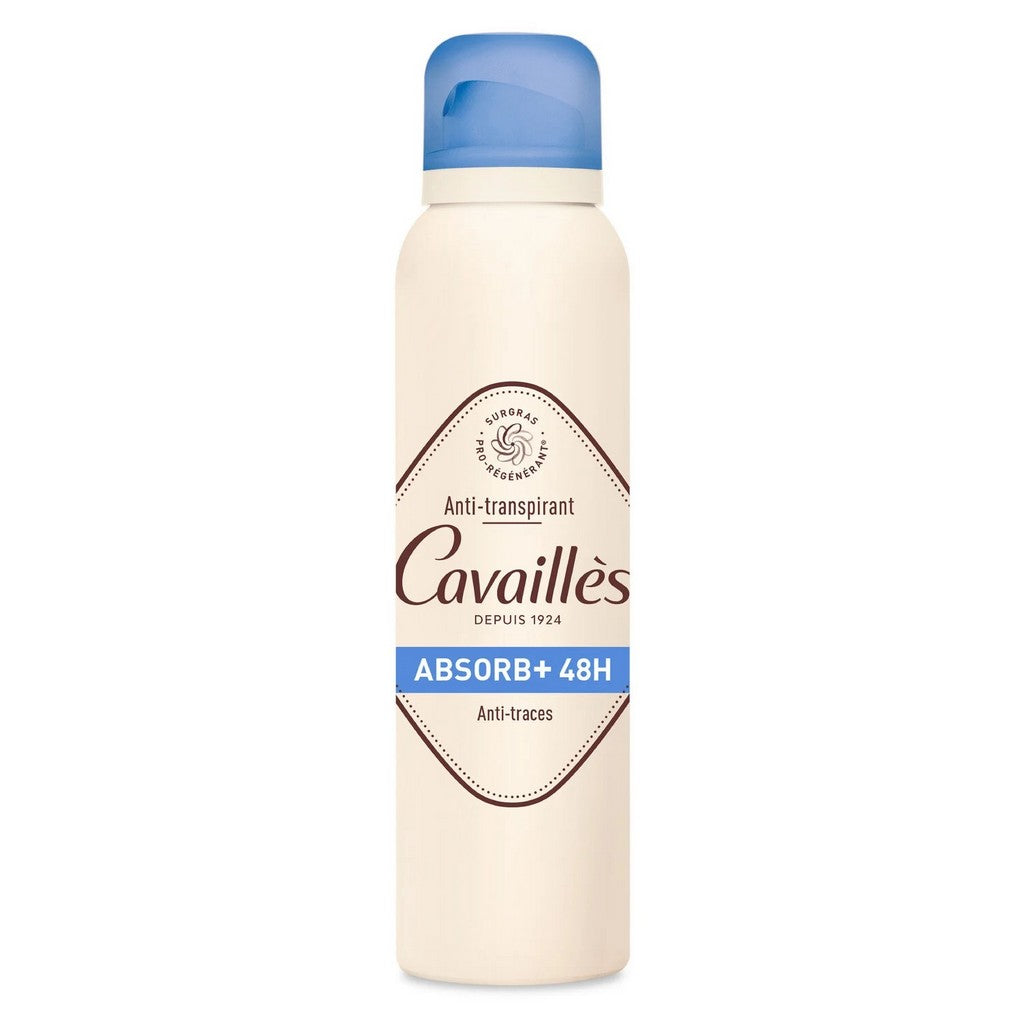 ROGE CAVAILLES ANTI-TRANS ABSORB + MIXTE ET INVISIBLE SPRAY EFFICACITE 48H 150ML