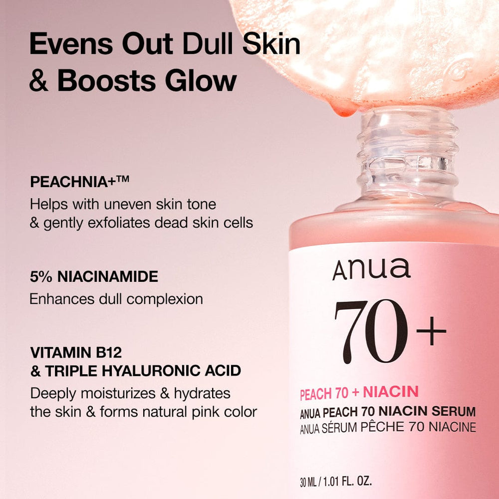 ANUA Peach 70 Niacin Serum – 30 ml