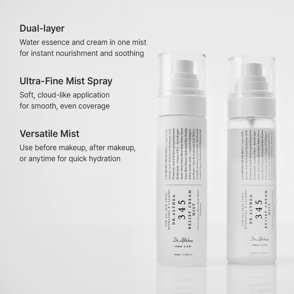 DR ALTHEA 345 Relief Cream Mist – 100 ml