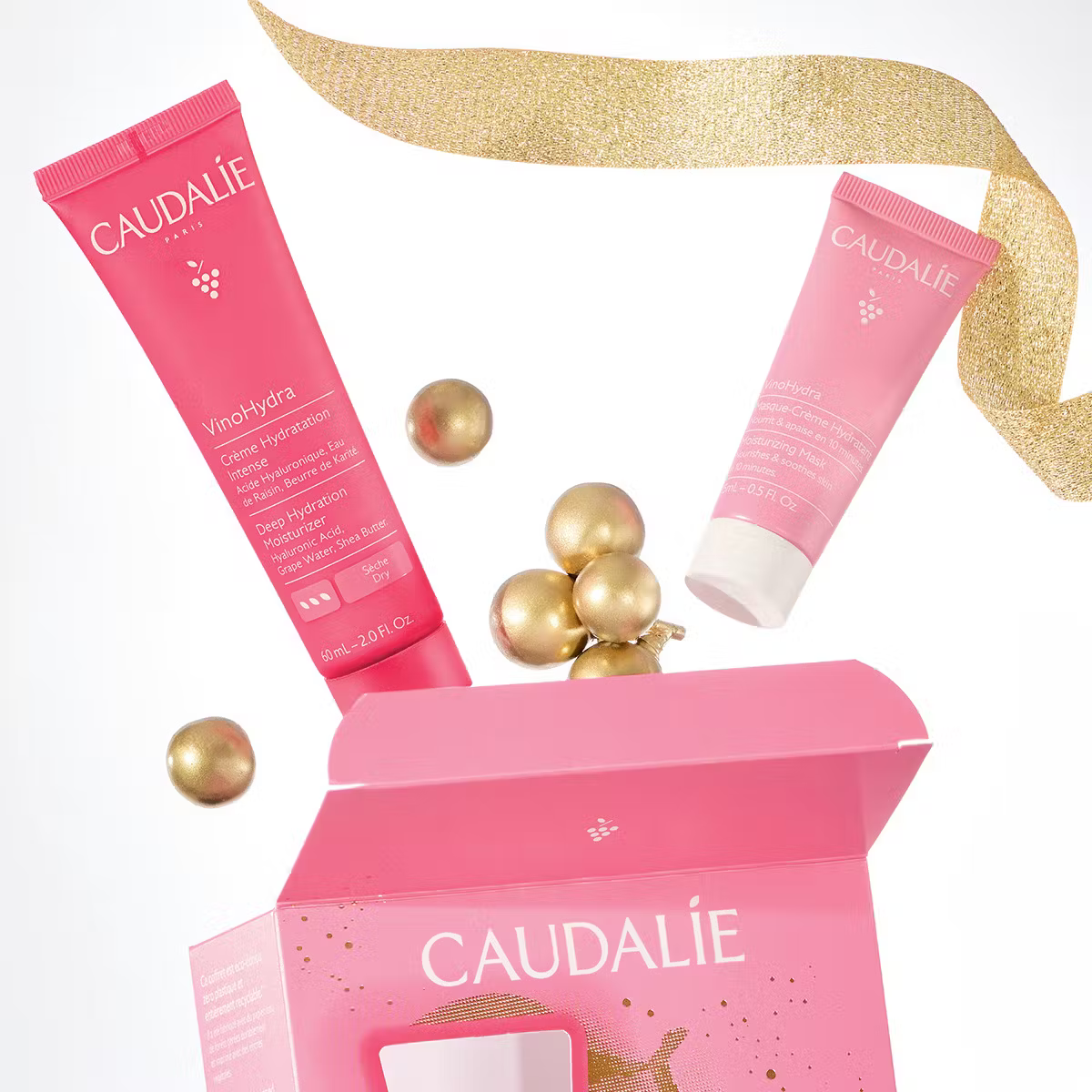 Caudalie VinoHydra Moisturizing Duo Christmas Set