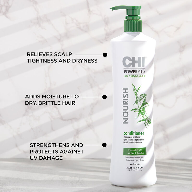 CHI – Power Plus Après‑Shampooing 355 ml