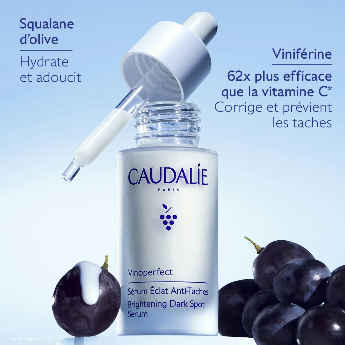 Caudalie Vinoperfect Sérum Éclat Anti-Taches – Grand Format 50 ml