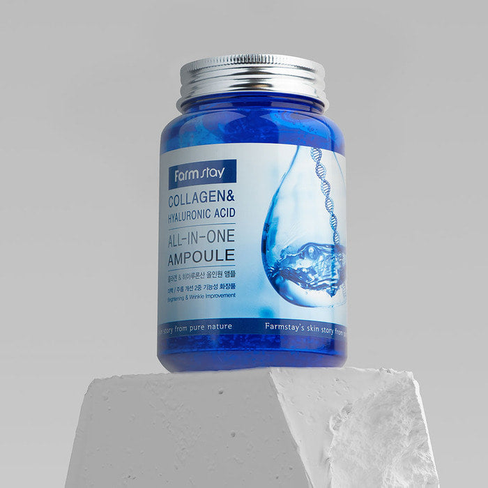 Farmstay Collagen & Hyaluronic Acid All-in-One Ampoule 250 ml