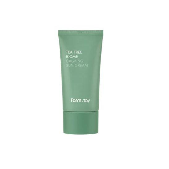 Farmstay Tea Tree Biome Calming Sun Cream SPF50+ / PA++++ – 50 g
