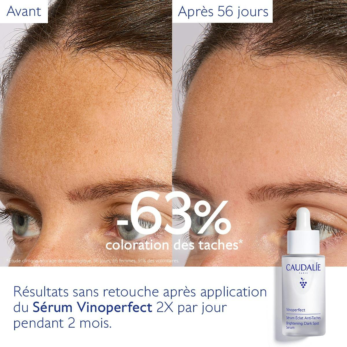 Caudalie Vinoperfect Sérum Éclat Anti-Taches – Grand Format 50 ml