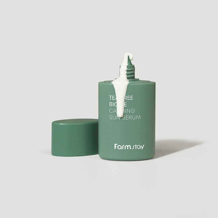 Farmstay Tea Tree Biome Calming Sun Serum SPF 45 PA++ – 50 ml