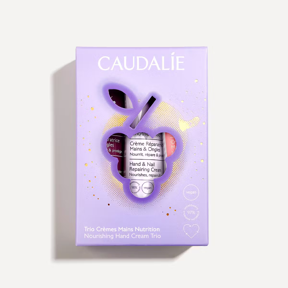 Caudalie Nourishing Hand Cream Trio Christmas Edition