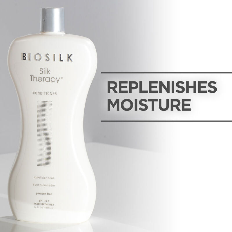 BIOSILK – Silk Therapy Après‑Shampoing 355 ml