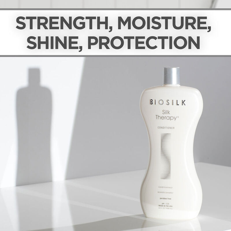 BIOSILK – Silk Therapy Après‑Shampoing 355 ml