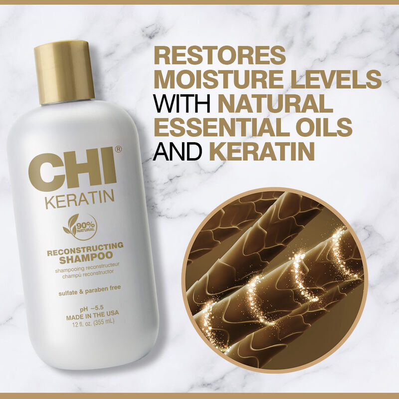 CHI – Keratin Shampoing 355 ml