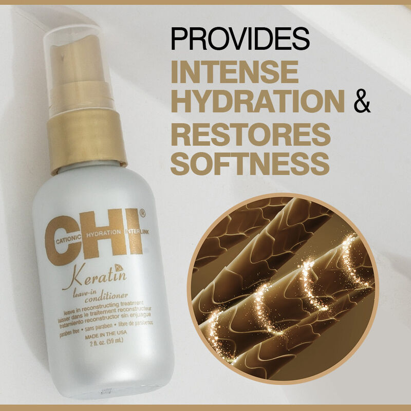 CHI – Keratin Après‑Shampooing Sans Rinçage 177 ml