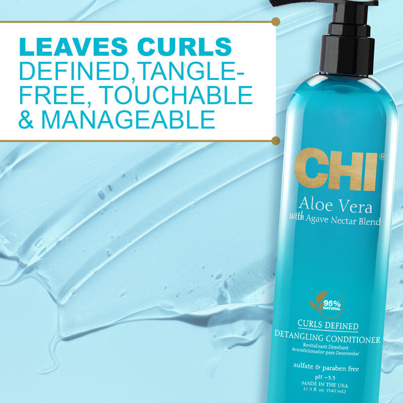 Après-shampoing Démêlant à l'Aloe Vera CHI 340ml