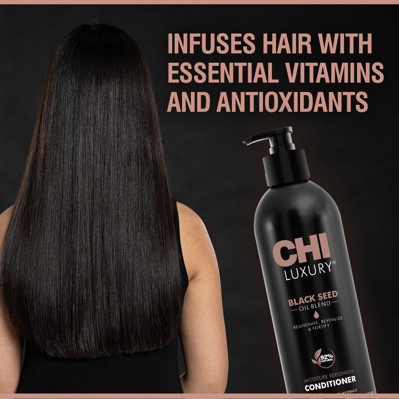 CHI – Luxury Moisture Replenish Après‑Shampooing 355 ml