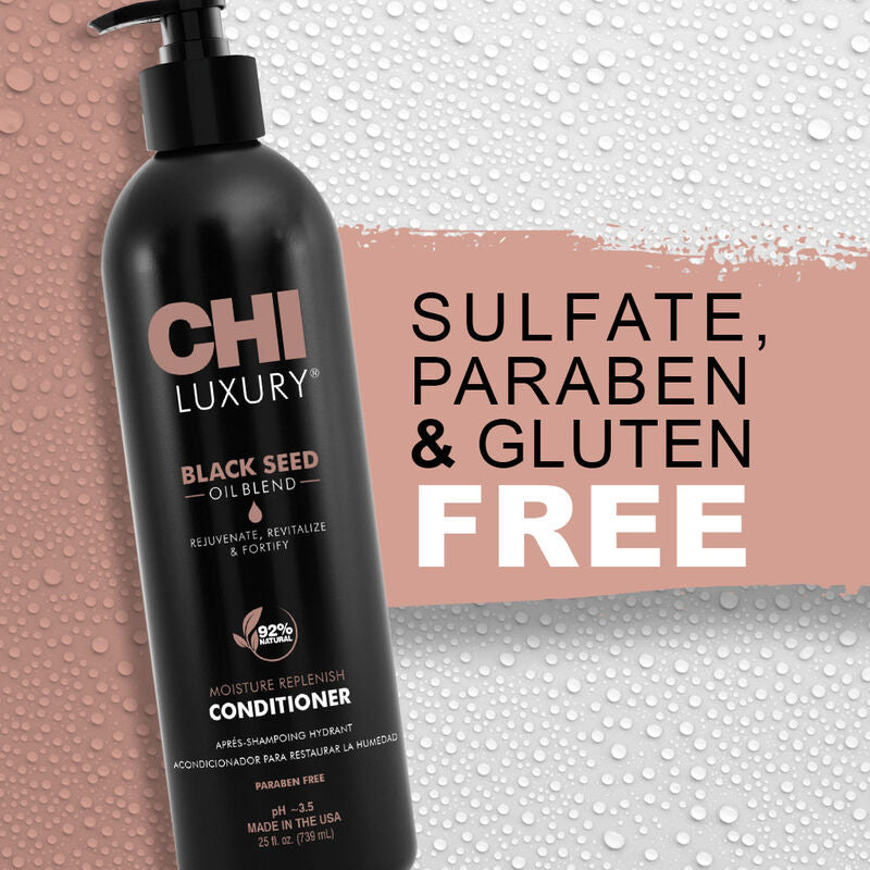 CHI – Luxury Moisture Replenish Après‑Shampooing 355 ml