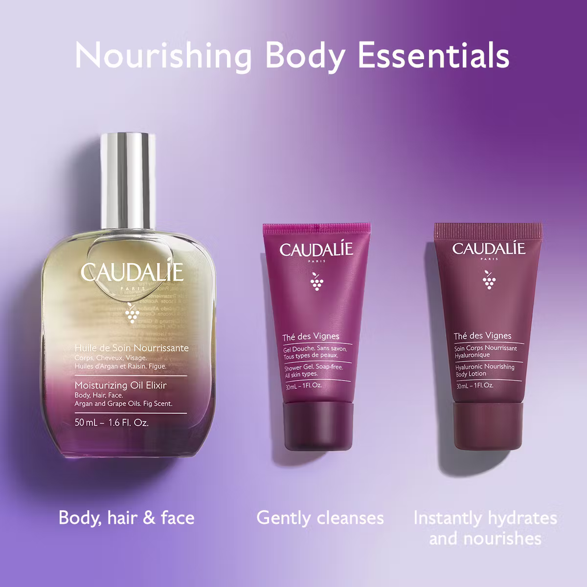 Caudalie Nourishing Body Essentials Set Christmas Edition