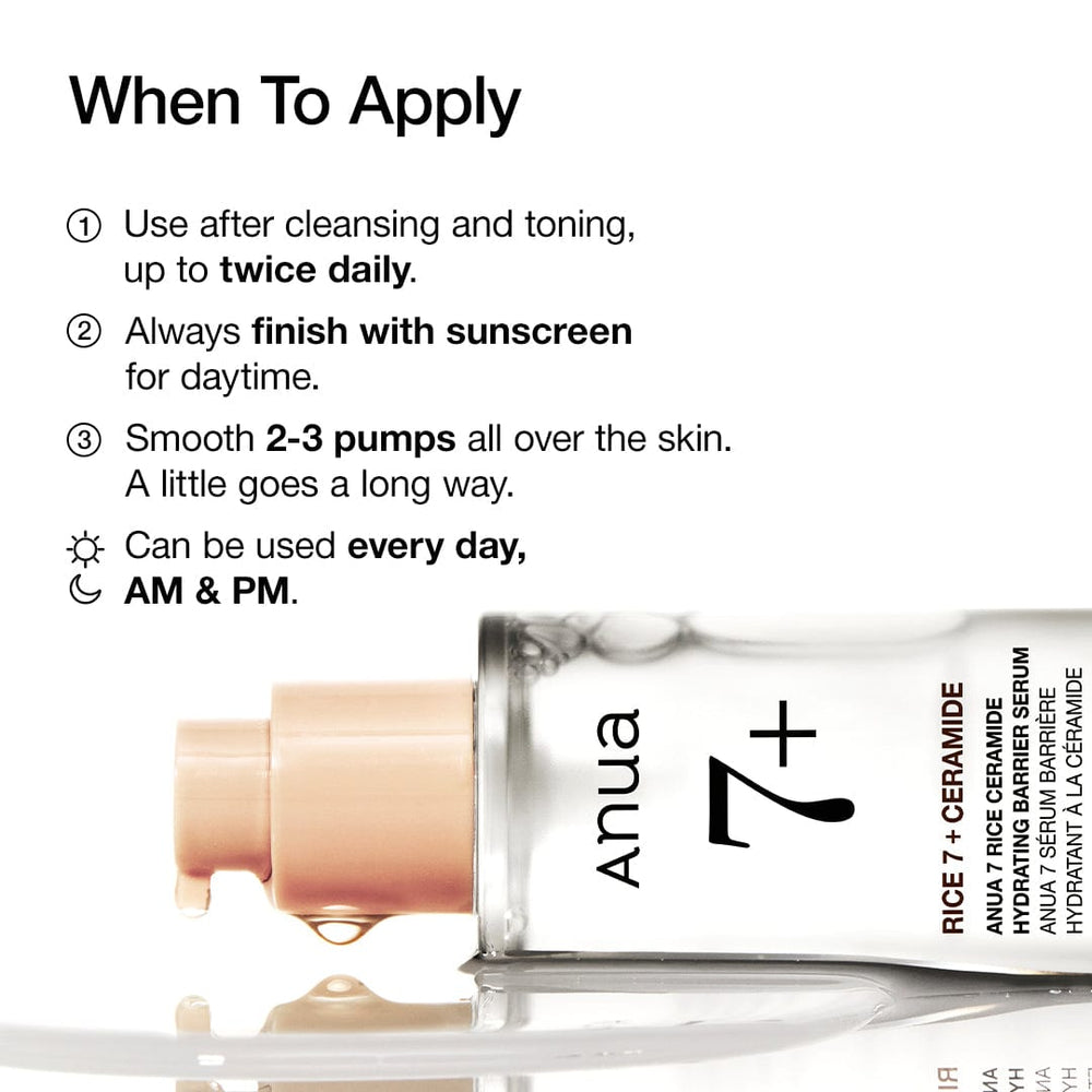 ANUA 7 Rice Ceramide Hydrating Barrier Serum – 50 ml