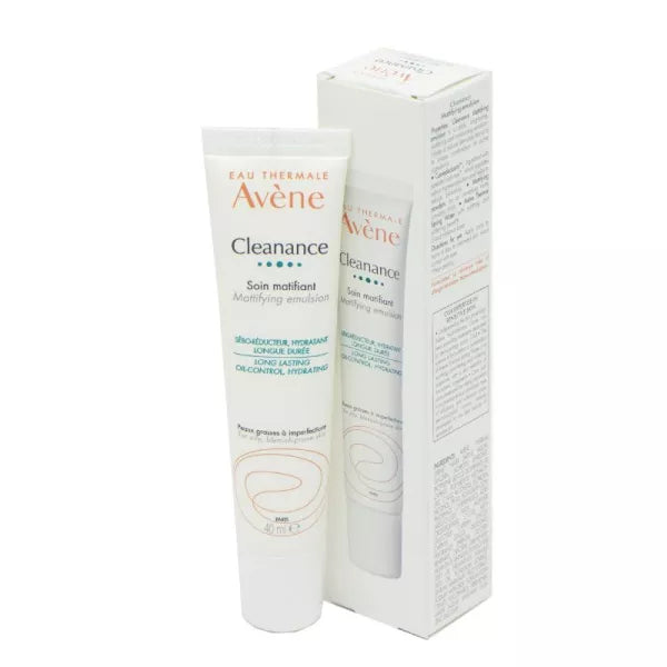 AVÈNE CLEANANCE SOIN MATIFIANT 40ML – PEAUX GRASSES ET BRILLANTES À IMPERFECTIONS