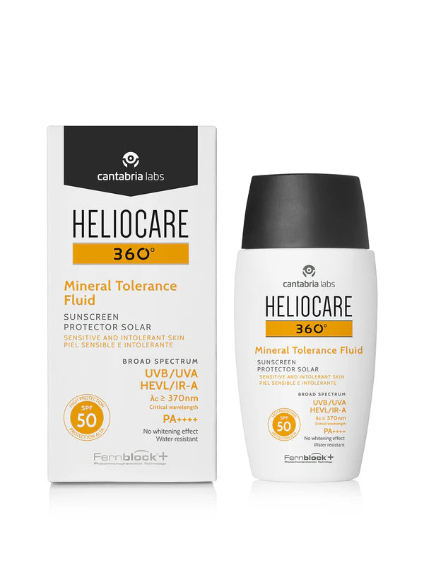 Heliocare 360° Fluide Tolérance Minérale