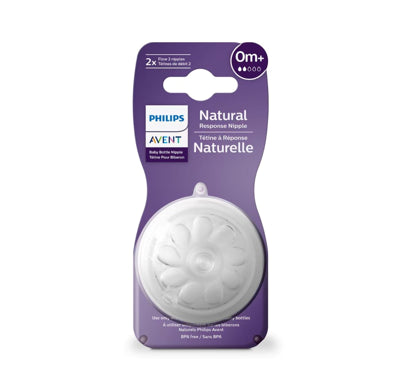 AVENT NATURAL 2 TETINES 0M+