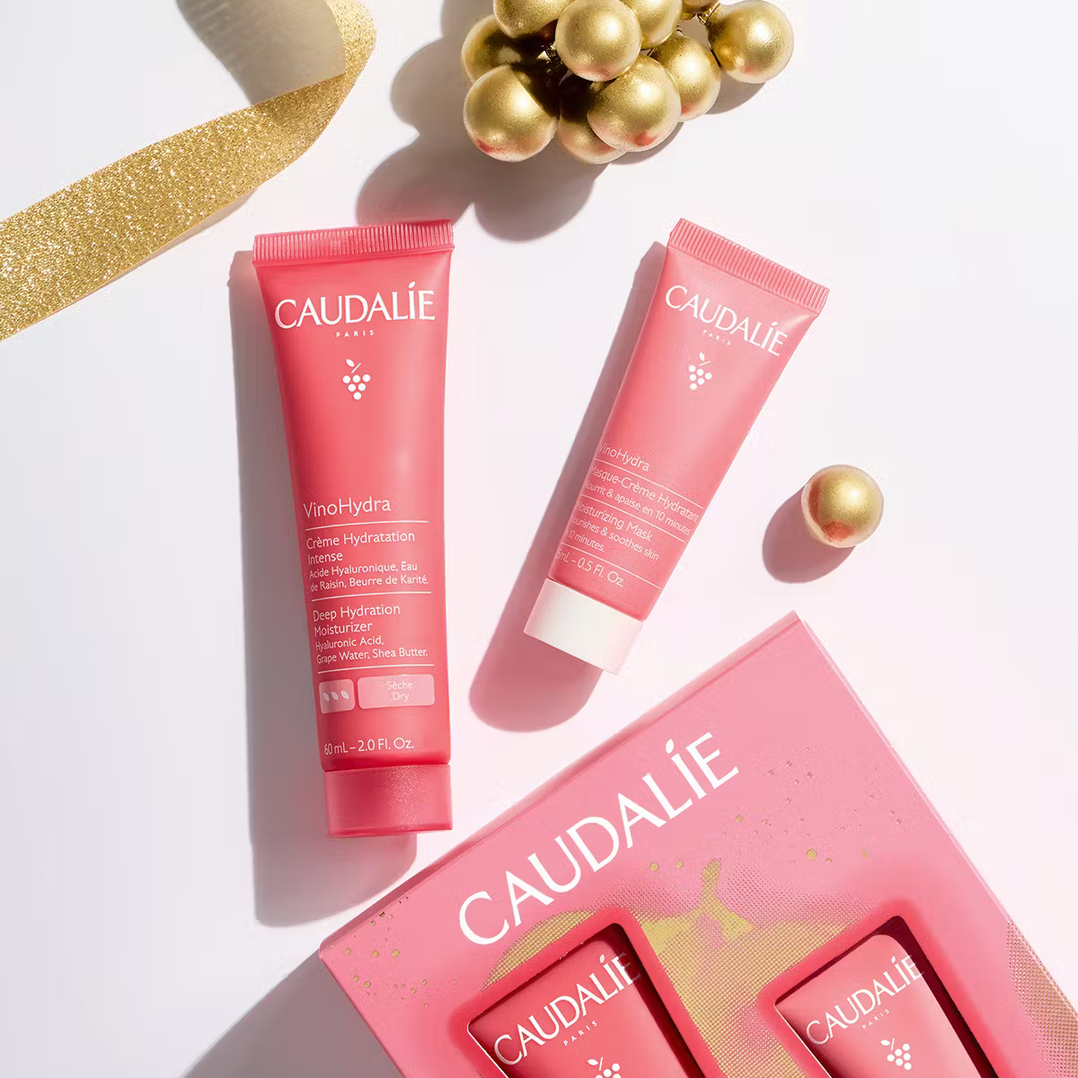 Caudalie VinoHydra Moisturizing Duo Christmas Set