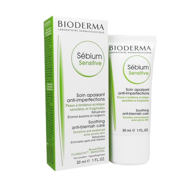 BIODERMA SEBIUM SENSITIVE SOIN APAISANT ANTI-IMPERFECTIONS 30ML