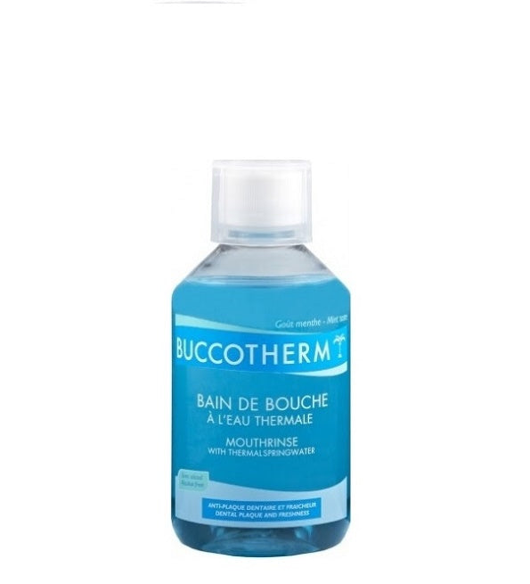 BUCCOTHERM BAIN DE BOUCHE BLEU SANS ALCOOL 300 ML GOUT MENTHE FRAICHE