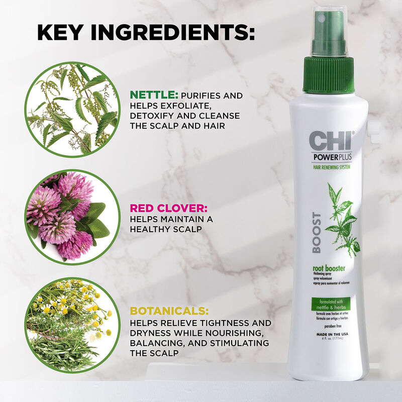 CHI – Power Plus Root Booster Spray volumisant 177 ml