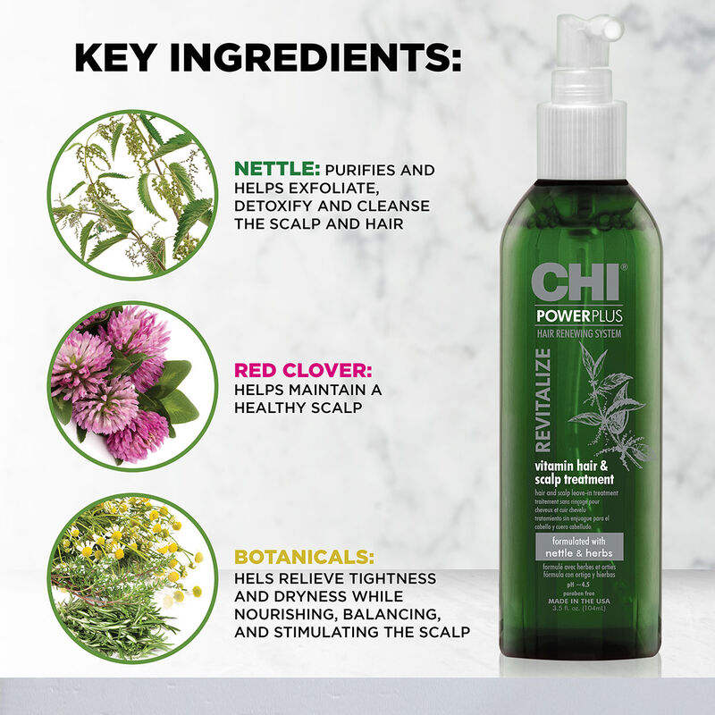 CHI – Power Plus Traitement Cuir Chevelu 104 ml