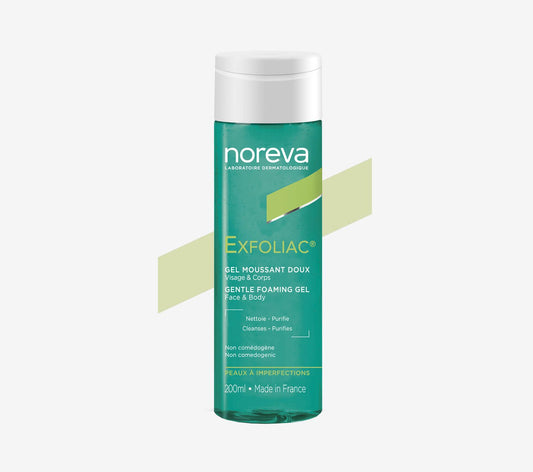 NOREVA EXFOLIAC GEL MOUSSANT DOUX 200ML