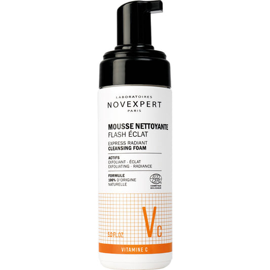 NOVEXPERT FLASH ECLAT MOUSSE NETTOYANTE 150ML