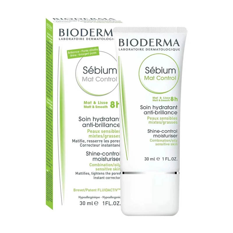 BIODERMA SEBIUM MAT CONTROL SOIN HYDRATANT ANTI-BRILLANCE 30ML