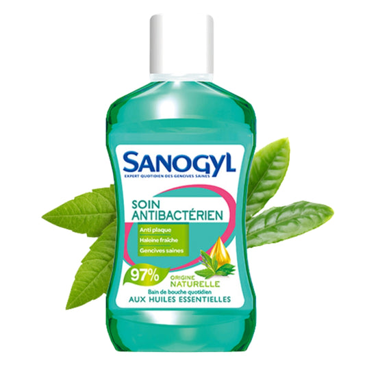 SANOGYL BAIN DE BOUCHE ANTIBACTERIEN EUCALYPTUS 500 ML