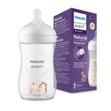 Avent Biberon Natural Response 3.0 Teat 1m+ 260ml Déco Giraffe