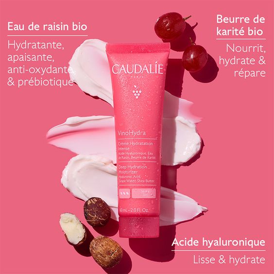 Caudalie – VinoHydra Crème Hydratation Intense 60 ml