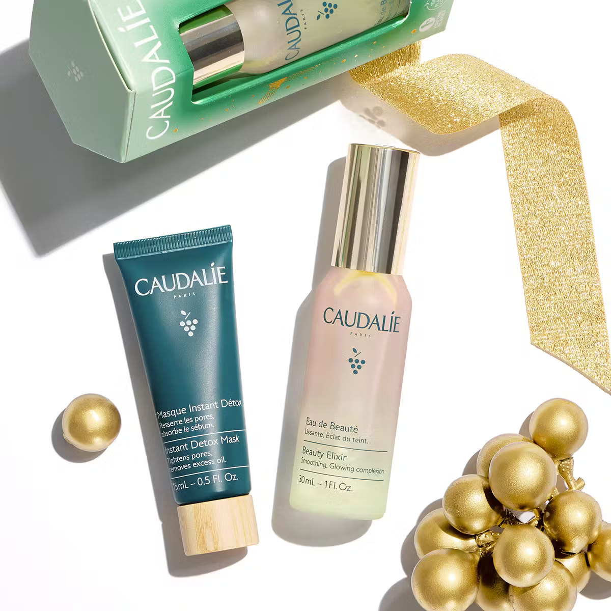 Caudalie Coffret Duo Beauty Elixir & Masque Detox