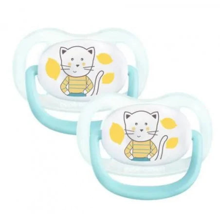 BEBE CONFORT SUCETTES PHYSIO AIR CONF - 0/6 M - THE GARDENER X2