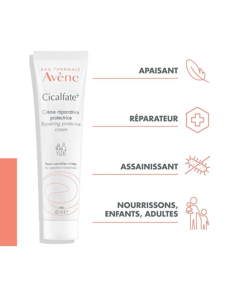 EAU THERMALE AVÈNE – CICALFATE+ CRÈME RÉPARATRICE PROTECTRICE 40 ML