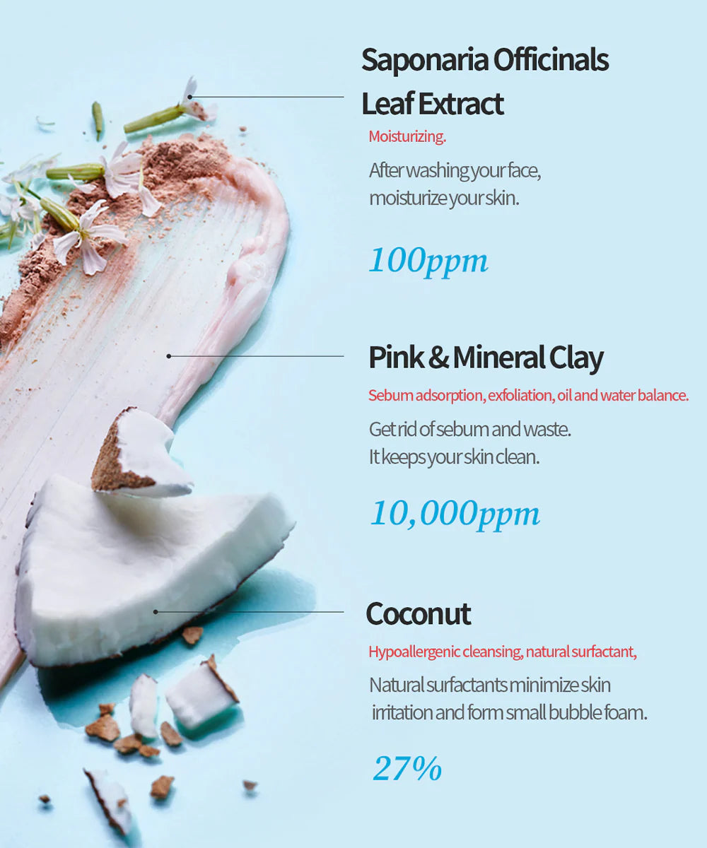 TOCOBO – Coconut Clay Cleansing Foam