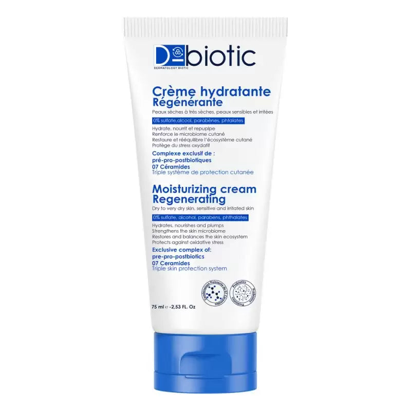 D-BIOTIC Crème Hydratante Régénérante 75ml