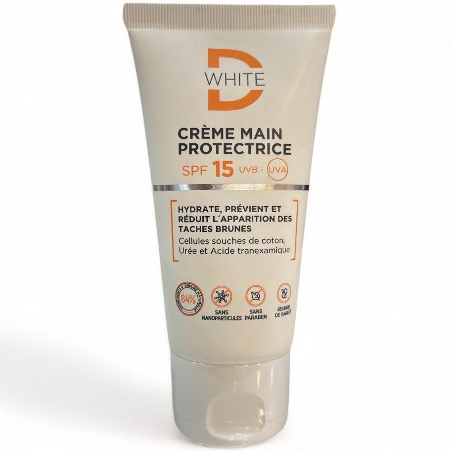 DWHITE CRÈME MAIN PROTECTRICE SPF15 50ML