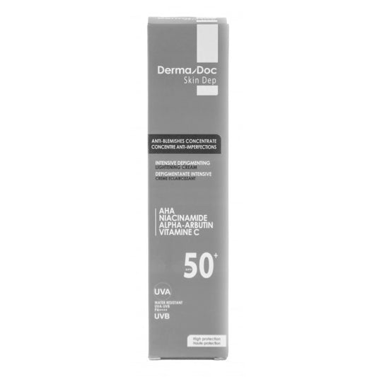 DermaDoc Crème Dépigmentante Intensive SPF50+ 40ml