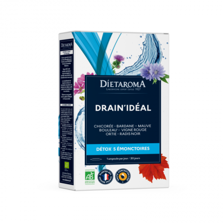 Dietaroma Drain'idéal Bio – 20 ampoules