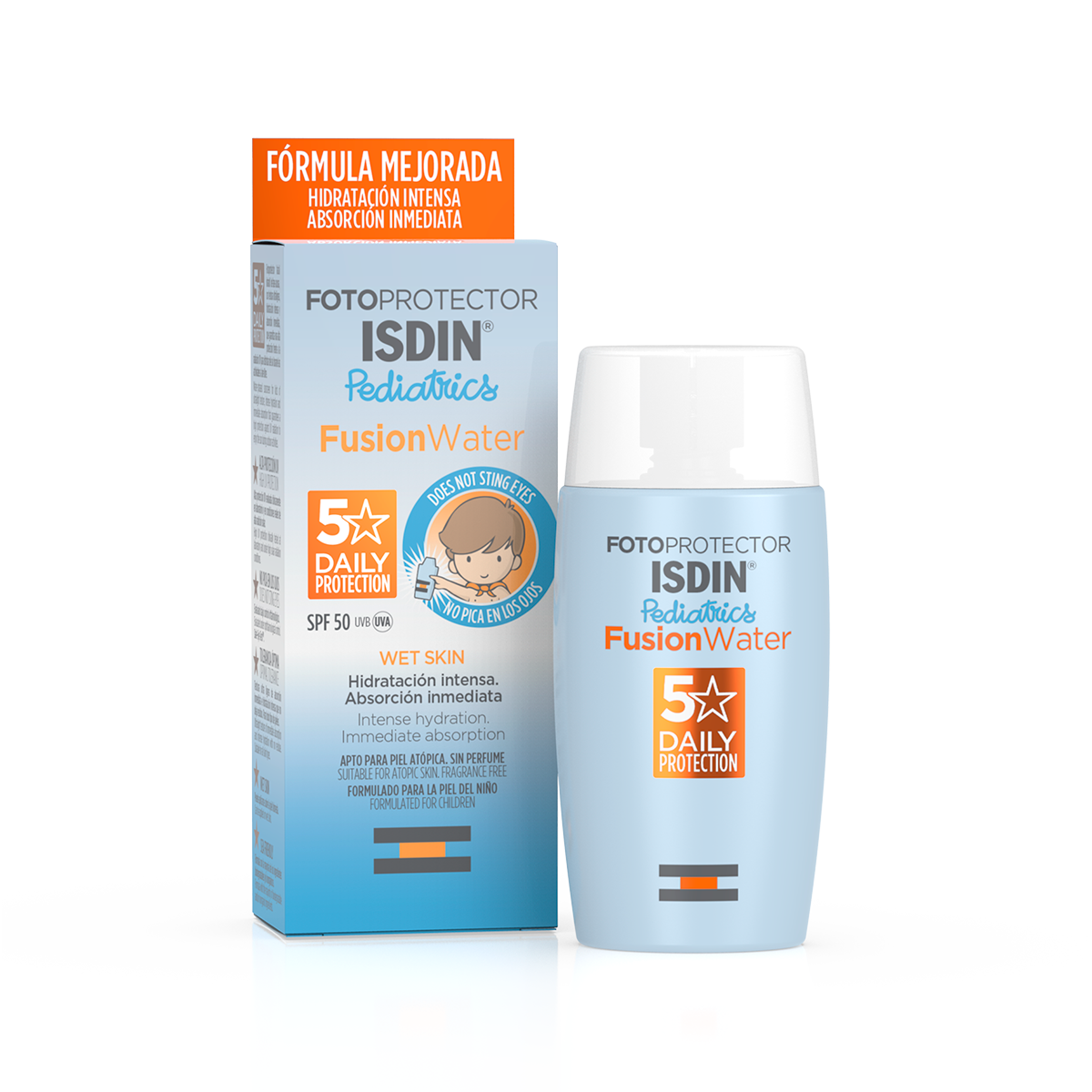 ISDIN FOTOPROTECTOR PEDIATRICS FUSION WATER SPF 50+ – 50 ML