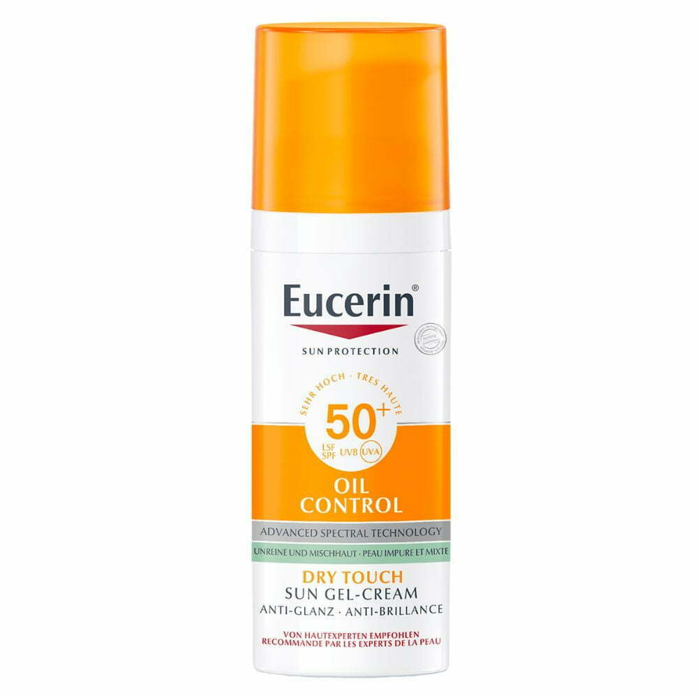 EUCERIN Sun Protection Oil Control Gel-Crème Solaire Toucher Sec Spf50 – 50ml