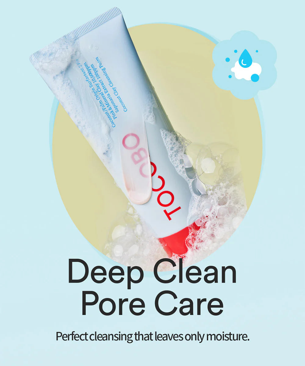 TOCOBO – Coconut Clay Cleansing Foam