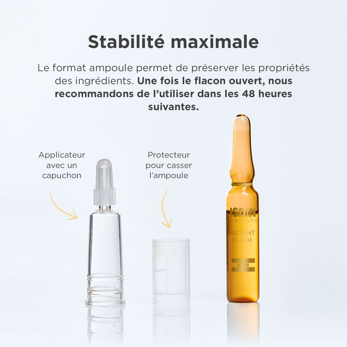 ISDIN ISDINCEUTICS INSTANT FLASH ÉCLAT INSTANTANÉ – 5 AMPOULES