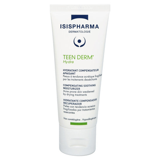 Isispharma Teen Derm Hydra Hydratant Compensateur Apaisant 100ml