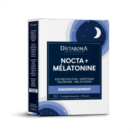 Dietaroma Nocta+Mélatonine – 40 comprimés